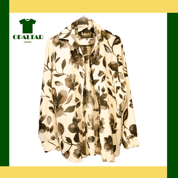 شومیز تابستانه طرح دار