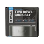 مجموعه ظروف سفری استنلی مدل Two Bowl Cook Set