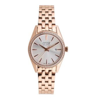 ساعت مچی عقربه‌ای کوارتز زنانه کرست مدل 9007-1