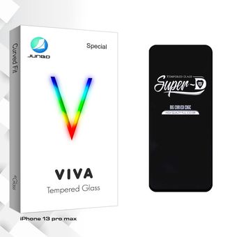 محافظ صفحه نمایش مدل Viva Glass Super-D مناسب برای گوشی موبایل اپل iPhone 13 pro max