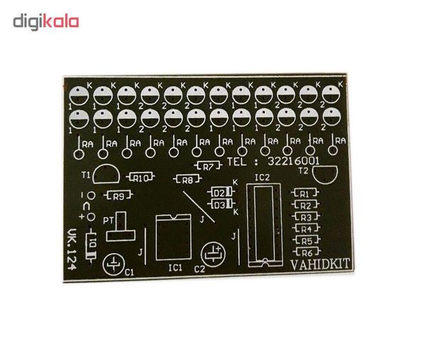 کیت آموزشی وحید کیت مدل چشمک زن پلیسی کد v.k 124