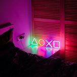 چراغ نئونی دیواری طرح آیکون دسته پلی استیشن*245