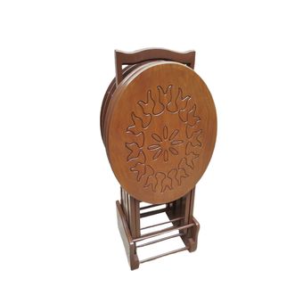 میز عسلی مدل cnc B200 مجموعه 4 عددی