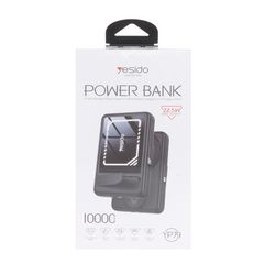 پاوربانک فست شارژ و وایرلس دوکاره Yesido 10000mAh مدل YP79 22.5W - مشکی (گارانتی 18 ماه تعویض نیکان همراه)