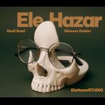 استند دکوری “جمجمه‌ی مینیمال” (Skull Bowl & Glasses Holder)