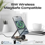 شارژر بی سیم پرومیت مدل LUCIDFOLD-TRIO با گارانتی شرکتی