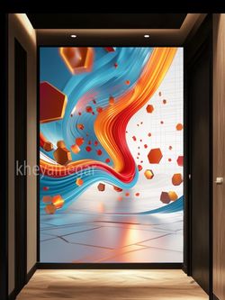 تابلوی انتزاعی / رقص رنگ‌ها، خلاقیت و انرژی 🌟🎨 کد E1