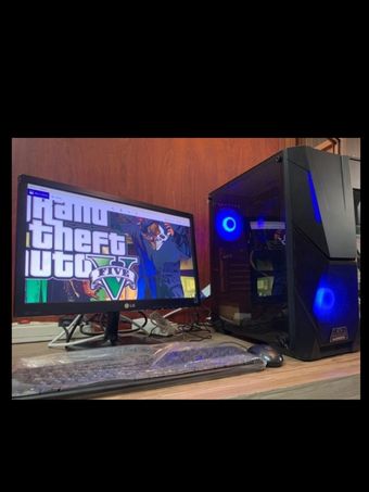 کامپیوتر RGB گیمینگ اداری خانگی چهار هسته گرافیکDDR5 رم 8 گیگ کد W4 همراه 24ماه گارانتی
