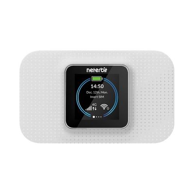 مودم قابل حمل 4G LTE نتربیت مدل NWR-940X با باتری 3000 میلی‌آمپر، پشتیبانی همزمان تا 32 کاربر، فناوری Wi-Fi 6، سرعت دانلود 150Mb