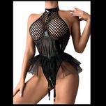 بادی فانتزی  زیپدار به همراه دامن کد: 020