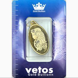 شمش وتوس3 گرم 18 عیار