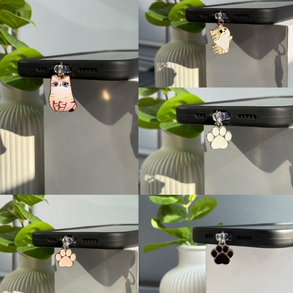 پلاگ فانتزی محافظ سوکت شارژ طرح سگ و گربه