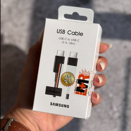 کابل USB-C To USB-C سامسونگ 1.8 متر 5 آمپر با گارانتی
