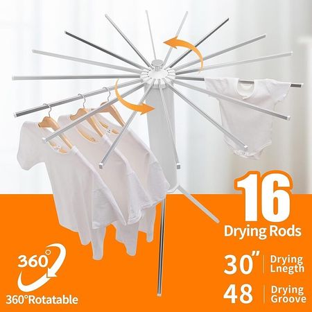 بَند رخت جادویی(تاشو چرخشی _ 360درجه)