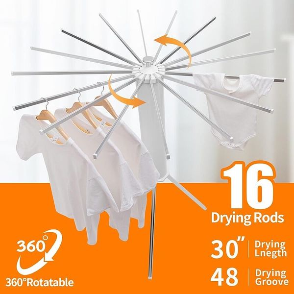 بَند رخت جادویی(تاشو چرخشی _ 360درجه)