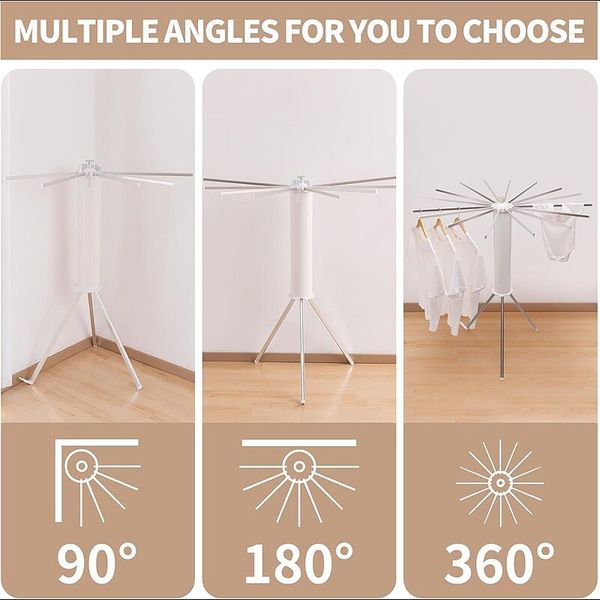 بَند رخت جادویی(تاشو چرخشی _ 360درجه)