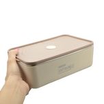 ظرف غذا مدل GS-M-294098 سه قلو به همراه کیف