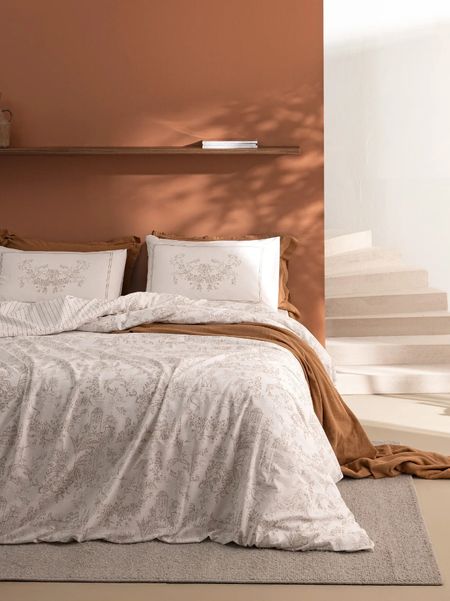 سرویس کاورلحاف 2 نفر 4 تکه  مادام کوکو مدل Ellaine1