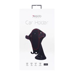 هولدر گوشی موبایل پایه دار yesido مدل C53-مشکی قرمز