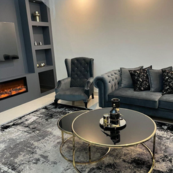 جلو مبلی دو تکه گرد