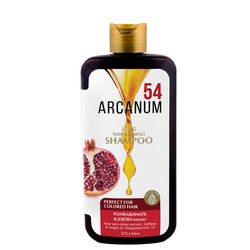 شامپو تثبیت کننده رنگ مو آركانوم مدل جوجوبا و انار فری سولفاتر