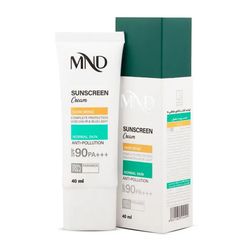 کرم ضدآفتاب ام ان دی SPF90 بژ تیره مناسب پوست معمولی