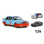 ماکت ماشین مدل BMW M3 E30 1/24 مجموعه 3 عددی