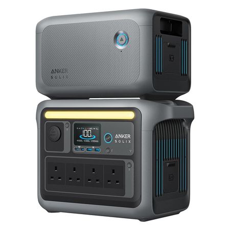 پاور استیشن 1800 وات انکر مدل SOLIX C1000 ظرفیت 330000 میلی‌آمپر ساعت به همراه باتری