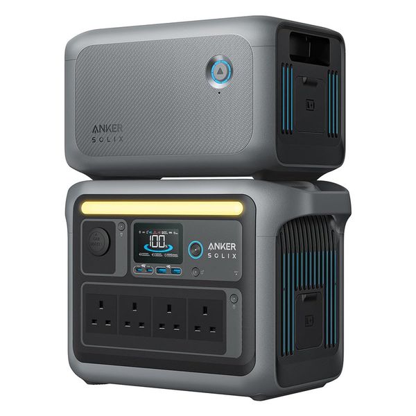 پاور استیشن 1800 وات انکر مدل SOLIX C1000 ظرفیت 330000 میلیآمپر ساعت به همراه باتری
