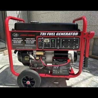 موتور برق جیانگ دانگ 12کیلووات تکفاز سه گانه اتوماتیک مدل JD12000THEBT-A-RC-LPG-NG