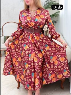 پیراهن ساتن آترین 3601