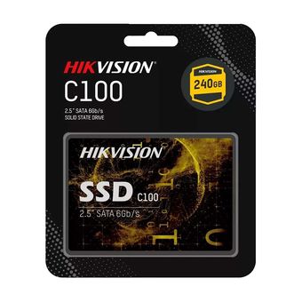 هارد Hikvision SSD مدل C100 ظرفیت 240GB - مشکی (گارانتی آونگ)