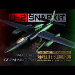 کیت ماکت هواپیمای U-2 Dragon Lady | دکوری MasterBuilds