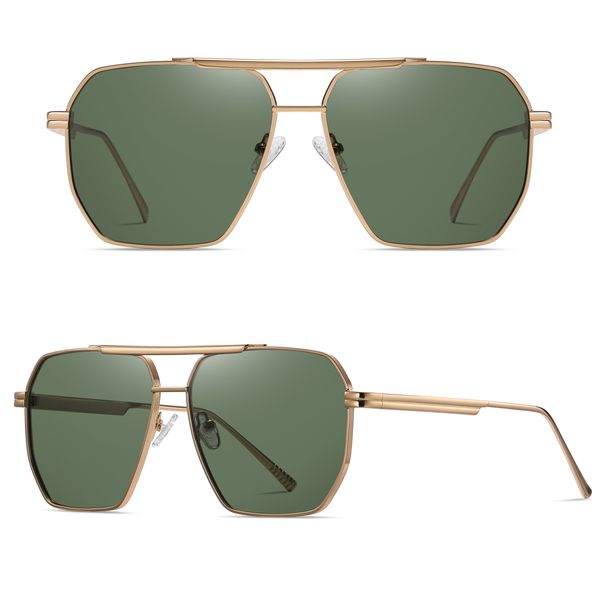 عینک آفتابی مردانه آلبرت وگ مدل JS8520C02-P25 Polarized Light Metal