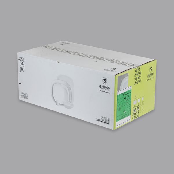 سرویس غذاخوری 73 پارچه 12 نفر چینی زرین ایران مدل کواترو ادلین درجه یک