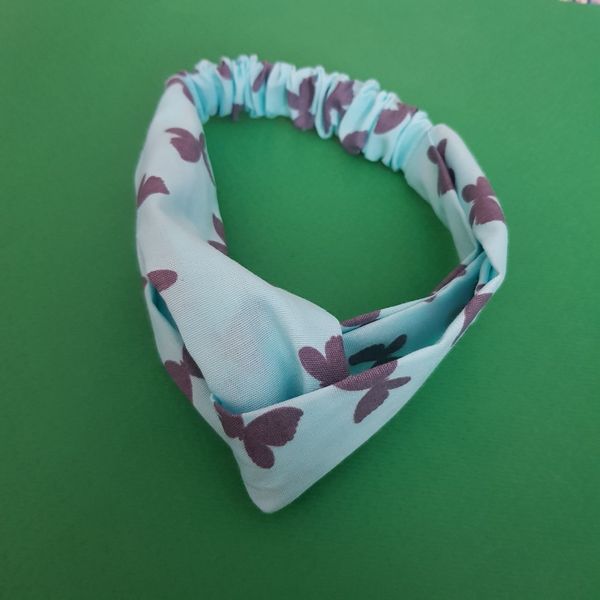 هدبند زنانه مدل پروانه