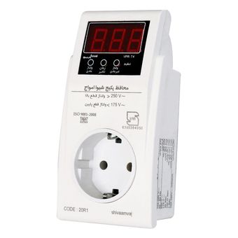 محافظ ولتاژ دیجیتال شیوا امواج مدل VPR-T4
