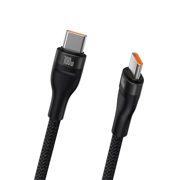 کابل تبدیل 1 به 2 USB-C باسئوس One For Two طول 1.5 متر