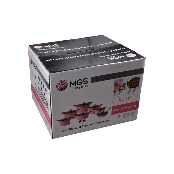 سرویس پخت و پز 16 پارچه ام جی اس مدل کره ای C