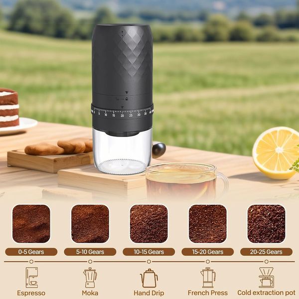 آسیاب قهوه شارژی