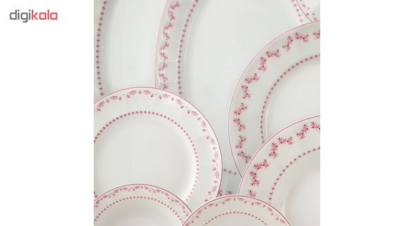 سرویس غذاخوری 29 پارچه چینی زرین ایران سری نئوکلاسیک مدل فرانسیس درجه عالی