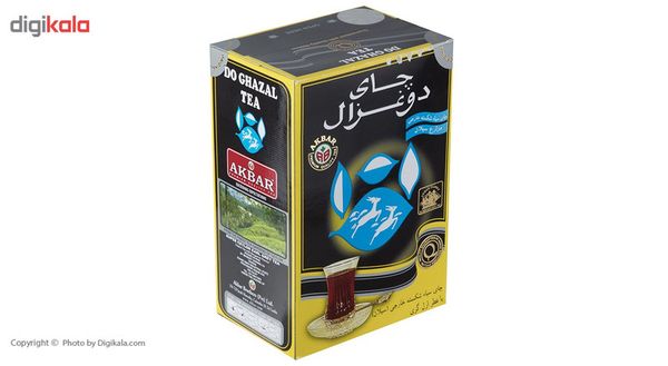 چای دو غزال عطری شیرنشان بسته 500 گرم