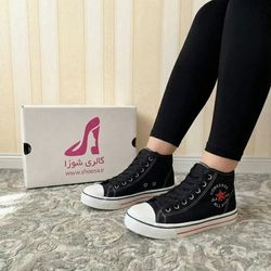 آل استار ساقدار دوردوخت و کف دوخت مشکی سایز 38