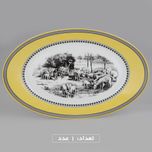 سرویس چینی 102 پارچه غذا خوری چینی زرین ایران سری ایتالیا اف مدل ویلیج درجه یک