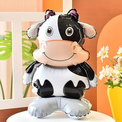 بادکنک فویلی مدل استند گاو کد DB21