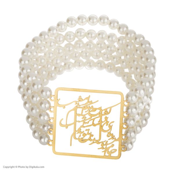 دستبند زنانه طرح شعر کد QW5