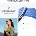 مچ بند هوشمند گوگل مدل Fitbit Air با بند پارچه‌ای