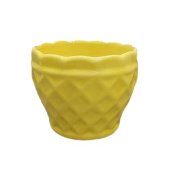 گلدان سرامیکی مدل صدف کد a77