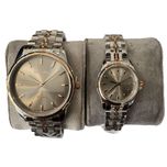 ست ساعت مچی عقربهای کوارتز زنانه و مردانه سوئیس آرت مدل ANT182-183SR1613