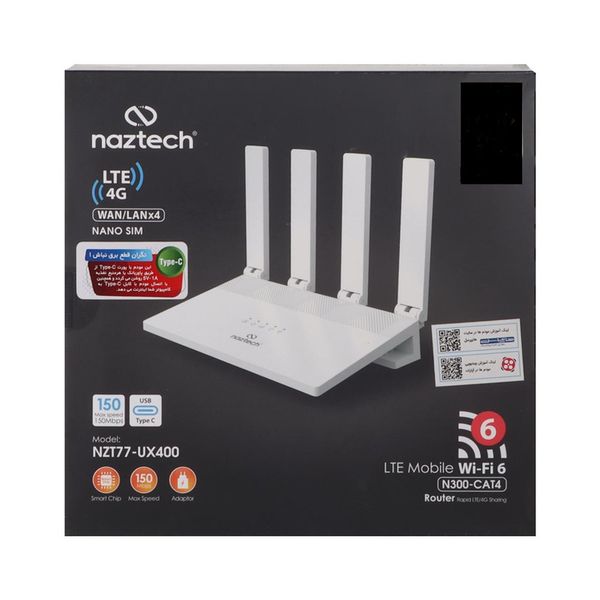 مودم 4G LTE نزتک مدل NZT-77UX400